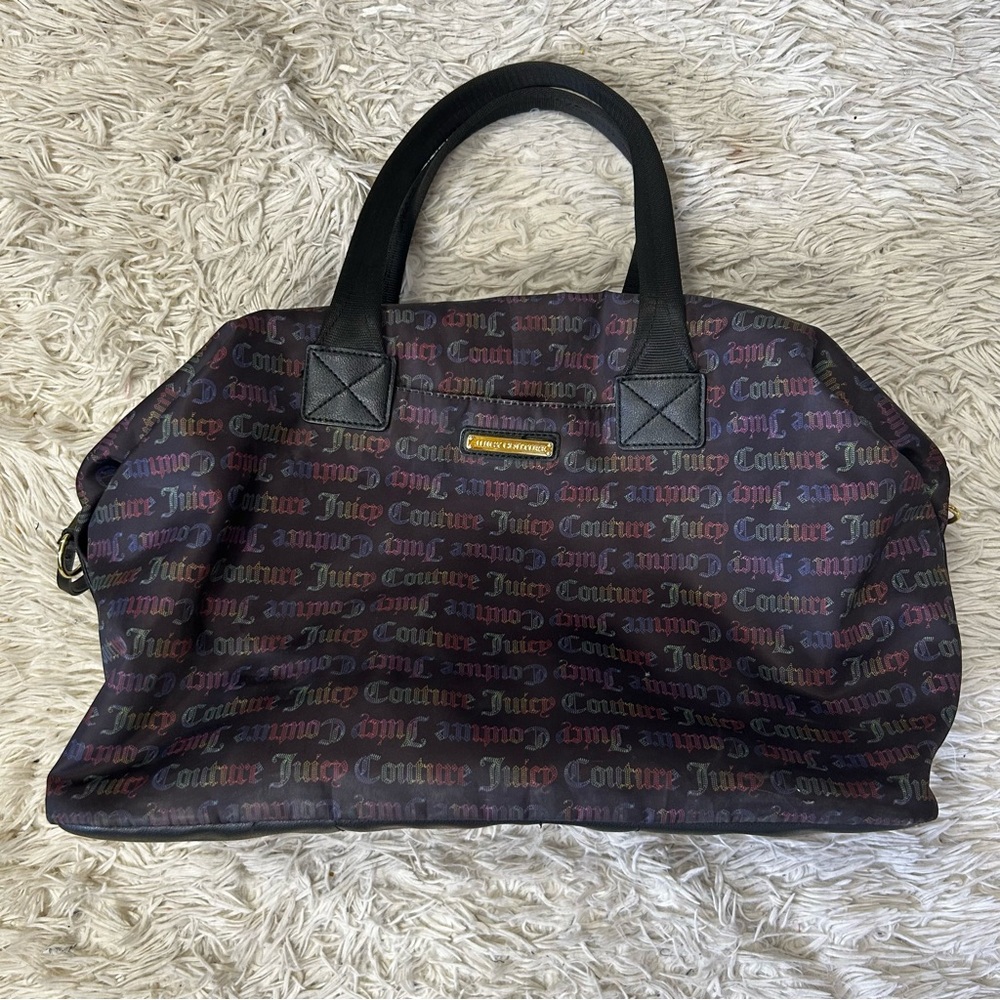 Juicy Couture Weekender Duffel Logo Multicolour Bag